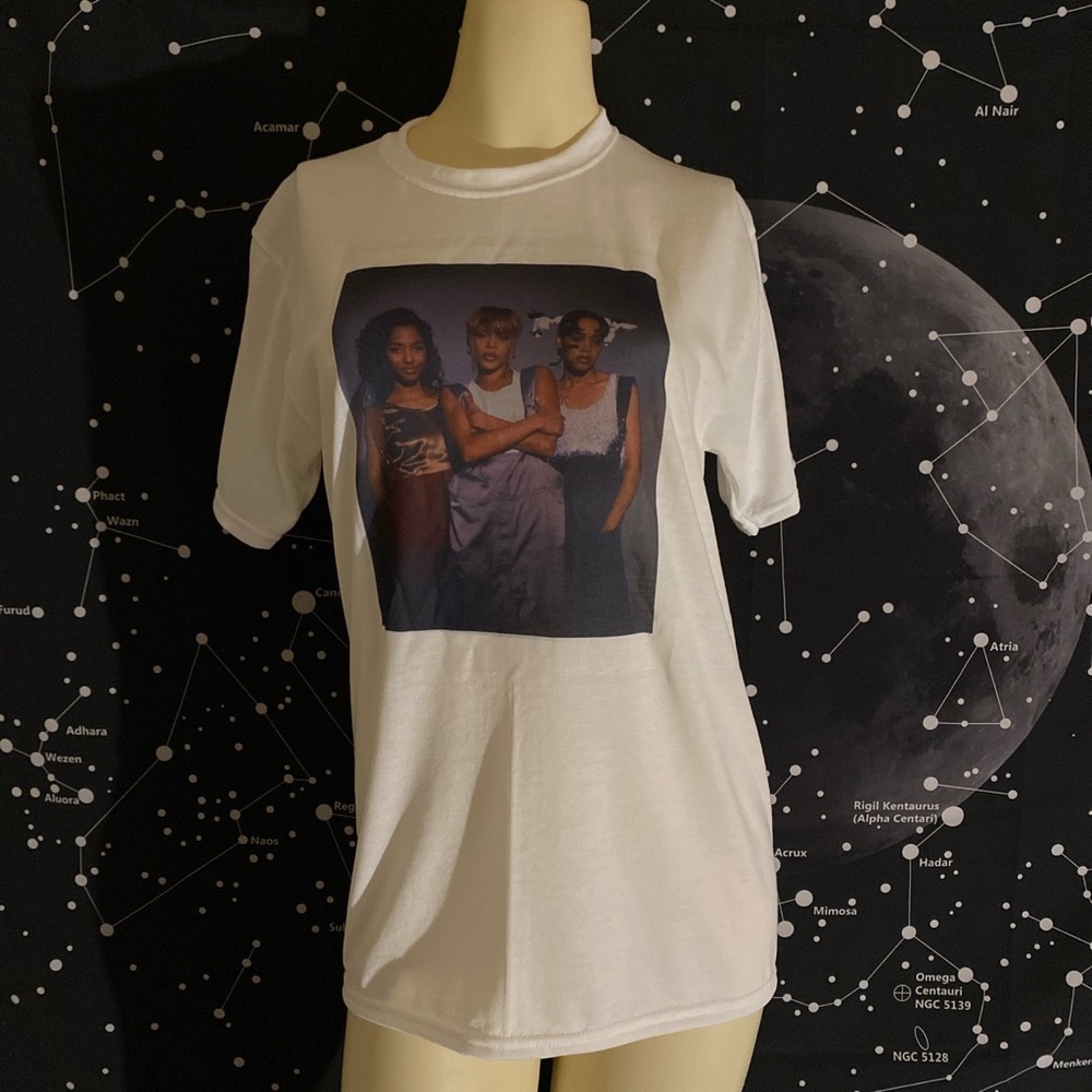 TLC graphic tee.